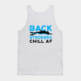 Backstroke Swimmer Chill AF Lite Tank Top